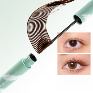 Volume Definition Micro Mascara Waterproof Mascara Lengthening Eyelash Fiber Filling Curling Natural Lengthening Smudge Free