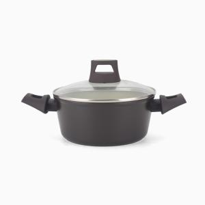 Amercook Avocado Non-Stick Stock & Soup Pot – Lava Stone Coating Induction Ready PFOA-Free (20/24cm)