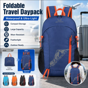 Hiking Backpack Waterproof Large Capacity Foldable Portable Travel Backpack Outdoor Sports Running Backpack