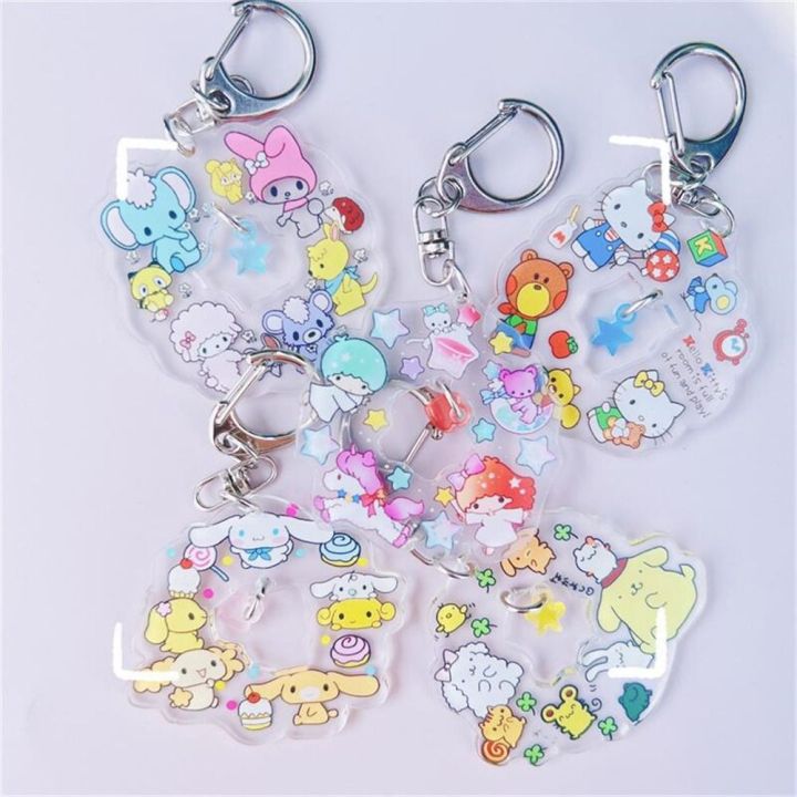 DCFVD Simple Bag Charm Cinnamoroll Bag Decoration Kuromi Backpack