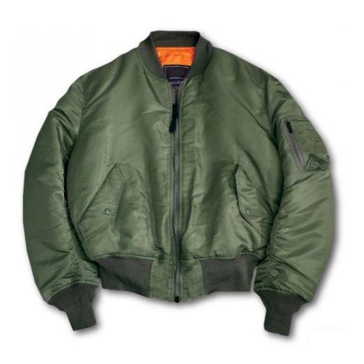 Vintage Army Style Jacket MA1 Flight Jacket Bomber Jacket Pilot Jacket