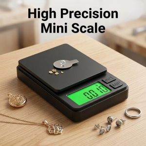 Mini Digital Scale Precision Weighing Balance 001 500 Multiple Units Pocket Kitchen Jewelry Gram Food Portion