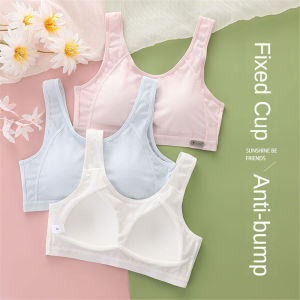 New Style Girls Underwear 30-70kg Nylon Summer Mesh Seamless Thin Skin Friendly And Breathable Bra For Middle School Students Junior And Senior High School Students
