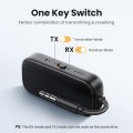 UGREEN Bluetooth 5.2 Transmitter and Receiver 2 in 1 Wireless 3.5mm Bluetooth Adapter, Dual Devices Simultaneously, Aux Bluetooth Audio Flight Entertainment Car Adapter Compatible with TV Car Home Stereo System Headphones. 