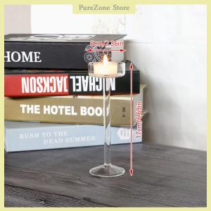 [PureZone] Candle Holders Set Tealight Candle Holder Home Decor Wedding Table Centerpieces Holder Dinner Table Setting