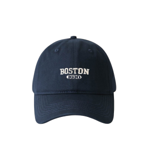 Fashion Hat-หมวกเบสบอล แบบนิ่ม ปักBOSTON 1630 มี7สี คุณภาพสู สไตล์เกาหลี