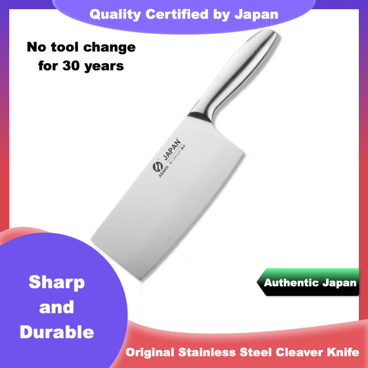 Authentic Japan Meat Cleaver Household Kitchen Knife Original Stainless