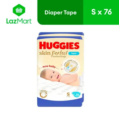 Huggies Skin Perfect Diaper - Small 76 pcs