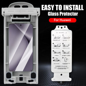 คลุมทั้งหมดติดตั้งง่ายกาวเต็มรูปแบบฟิล์มสำหรับหัวเว่ยเซรามิก Pura 70 Pro Plus + Pura70 70 Ultra Mate 40 Pro Plus 50 Pro 60 Pro Plus Mate70 Pro การจัดตำแหน่งอัตโนมัติกระจกเทมเปอร์นุ่ม