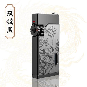 Bật lửa khắc rồng 2 tia khò Jobon