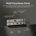 Hagibis usb4 trạm nối USB C Ba hiển thị Hub tương thích với Thunderbolt 4/5 40Gbps 8K Dock cho MacBook Pro máy tính xách tay không khí. 
