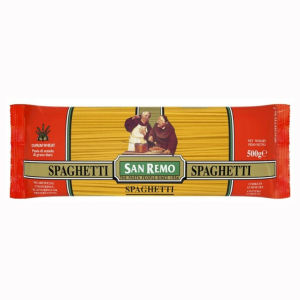 San Remo Dry Pasta (Spaghetti / Angel Hair / Fettuccine / Vermicelli) 500g