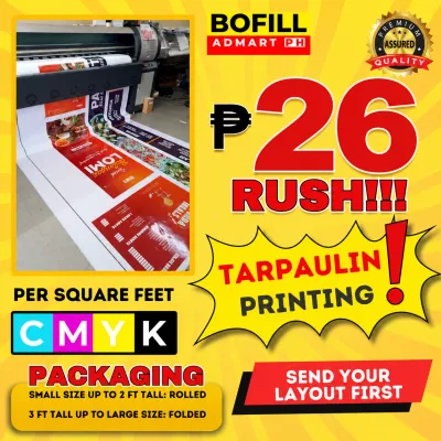 RUSH!! TARPAULIN PRINTING