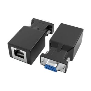 Bộ chuyển đổi tốc độ cao 9 đến bộ chuyển đổi Ethernet 9 đến RJ45 với đầu nối tấm để truyền tín hiệu ổn định