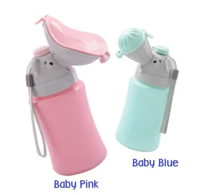 Portable Travel Car Urinal for Girls and Boys - Leakproof Pee Urine Bottle for Baby Kids and Toddlers. Lightweight Car Potty Toilet for Water Potty Training in Emergencies