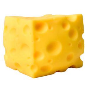 FLEURS Slow Rebound Cheese Squeeze Toy Super Soft Extra Large Size Cheese Pinch Venting Ball Realistic Cheese Cheese Stress Ball Office Decompression