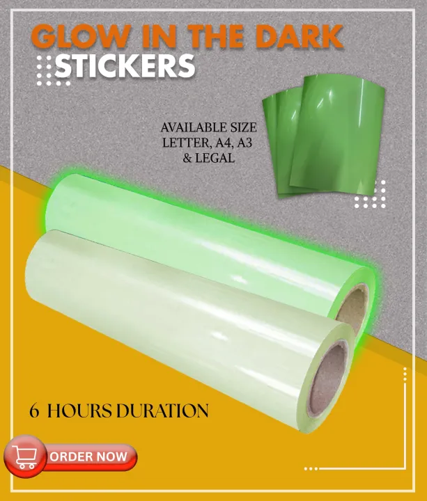 LUMINOUS STICKER GLOW IN THE DARK | Lazada PH