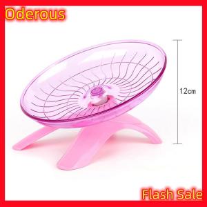 Oderous Pet Hamster Flying Saucer Exercise Squirrel Wheel Hamster Mouse Running Disc