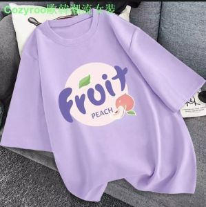 Áo Thun Nam Nữ Form Rộng In Hình FRUIT độc đẹp Vải Dày Mịn Thiết Kế Thời Trang Đường May Sắc Sảo