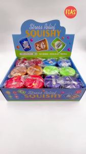 12 Pieces Sweet Snack Squishy Toy Stress Relief A1419-9 / Wholesale Paninda