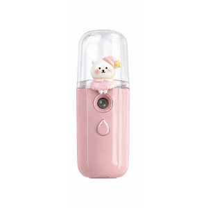 LUXELU Xịt Nano Máy tạo độ ẩm cầm tay Chăm sóc da Có thể sạc lại bằng USB  dưỡng ẩm Di động Liệu pháp hương thơm Máy phun xịt  Cấp ẩm mùa hè