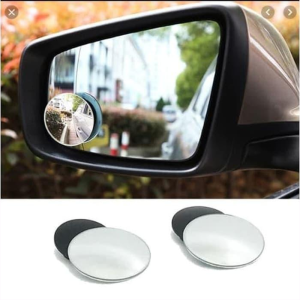 Kaca Spion Mobil Tanpa Batas Kaca Spion Kecil HD Spot 360 ° Tampilan Besar 2 Buah