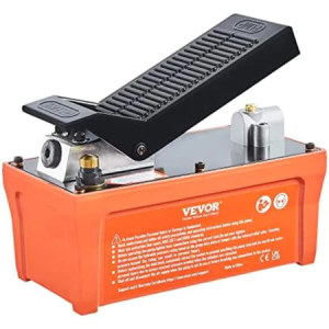 Air Hydraulic Pump 10000 PSI Foot Actuated Air Treadle for Auto Body Frame Machines and Pulling Post