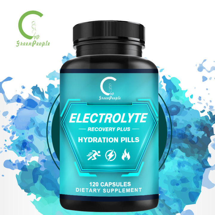 GPGP GreenPeople Electrolyte Salt Capsules Keto Electrolytes Replacement Capsules For
