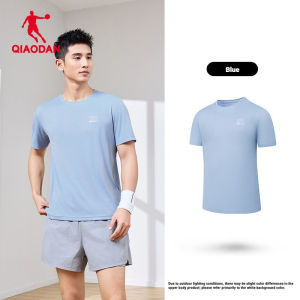 Qiaodan Men Quick-Dry T-Shirt Spring New Badminton Fitness Training Lightweight Breathable QXEHS3252031