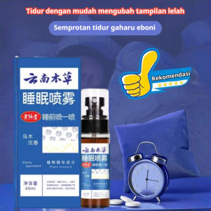 Ebony Agarwood Sleep Spray/Nighttime Relaxation Spray For Adults/Sleep Aid & Stress Relief/Insomnia Solution/Natural Scent For Anxiety Relief/Daily Bedtime Use