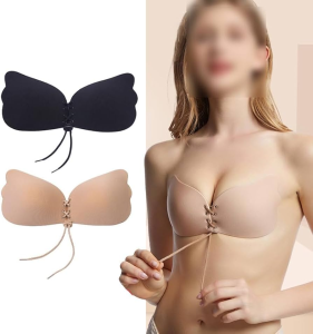 1pcs Silicone Gel Invisible Bra Self-adhesive Push Up Strapless Backless