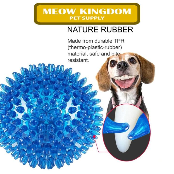 Meow Kingdom Nature Rubber Dog Toy / Pet Toy/Squeeze Sound / Safe
