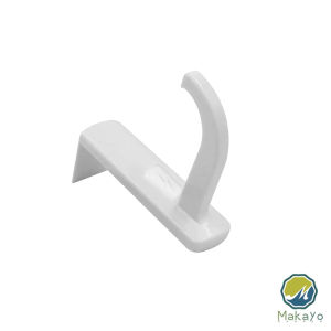 Makayo ตะขอแขวนแบบพลาสติก สําหรับติดโต๊ะคอมพิวเตอร์ โต๊ะทำงาน ตะขออเนกประสงค์ Earphone hook