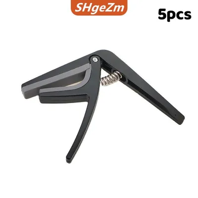 [COD] SHgeZm Guitar Capo phổ ABS và kim loại thay đổi nhanh chóng kẹp cho Acoustic cổ điển Guitar điện dễ dàng sử dụng Capo cho buổi biểu diễn 1/5 pcs