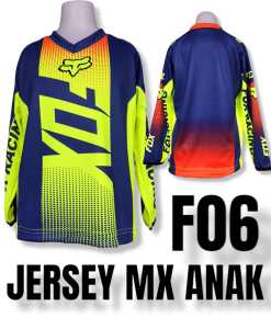 JERSEY MOTORCROSS ANAK/BAJU SEPEDA GUNUNG/BAJU BALAP BAJU EDVENTURE F06