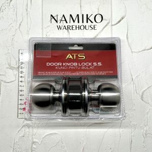 Kunci pintu rumah bulat stainless ATS