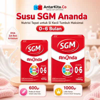 SGM Ananda 0-6 Bulan Ukuran 600g/1000g