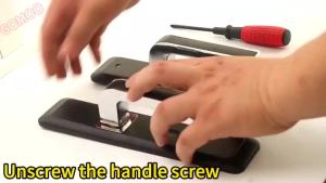 Alloy Door knob Main Door Lock Set Anti-theft Solid Handle Core Silent Doorlock Hardware Heavy Duty