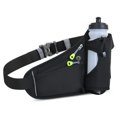 Running Waist Bag with Water Bottle | Sports Jogging Hydration Belt | Phone & Key Pocket C5