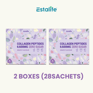 Estalife Collagen Peptides 6600mg (Zero Sugar) – Marine Collagen for Glowing Skin & Hair Growth