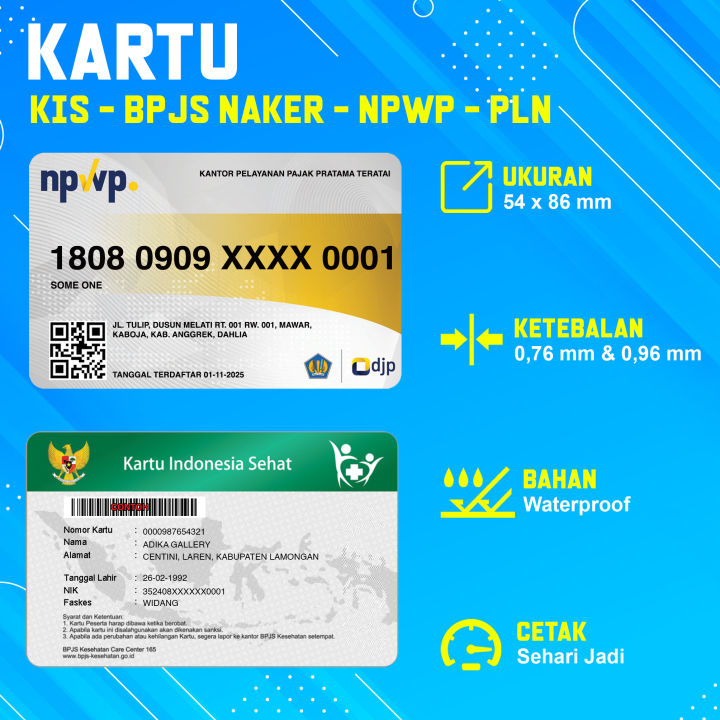 Cetak%20Kartu%20/%20Card%20KIS/BPJS,%20BPJS%20Ketenagakerjaan,%20NPWP,%20PLN%202%20Sisi%20Bahan%20PVC%20-%20Image%205