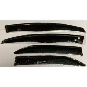 1 set 4 pcs Door Visor Proton Iriz with Logo Mugen 8.5cm Big 10cm Wind Deflector Sun Protection 2121