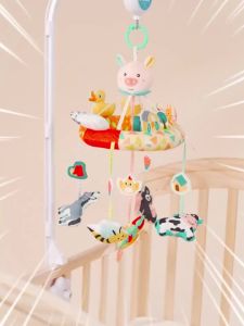 《带娃神器》Jollybaby旋转音乐床铃新生婴儿床头摇铃悬挂益智安抚挂件玩具