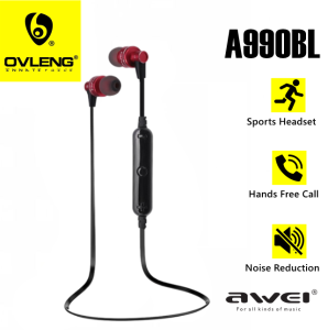 AWEI A990BL Wireless Sports Earphone for Calls and Music HiFi Bass