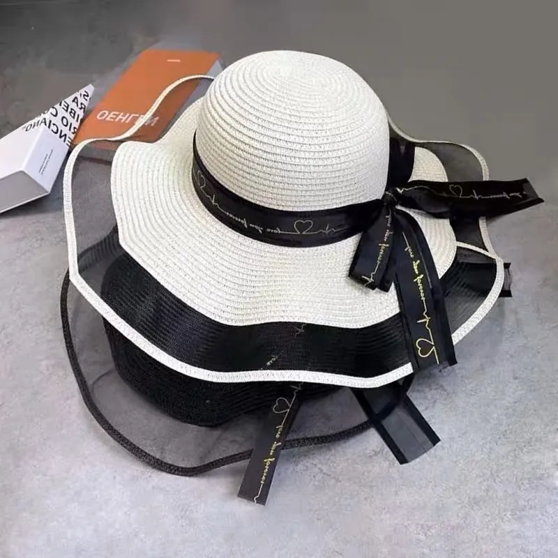 Beach Hat for Women Sun Hat Cute Womens Summer Hats Women Sun Hat Wide Brim  Beach Hat How Irregular Straw Hat (Color : A, Size : As Shown) : :  Clothing, Shoes