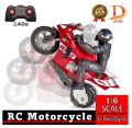 RC Motorcycle Skala 1/6 Sepeda Motor remote control 2.4G bisa Standing. 