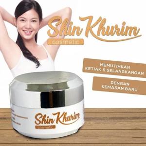 Cream Krim Pemutih Pencerah Ketiak Selangkangan Pantat Bokong Shin Kurim Shinkurim BPOM