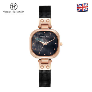 VICTORIA HYDE London Womens Watch Leather Strap Metal Strap Watch Original Design Watch ROCK