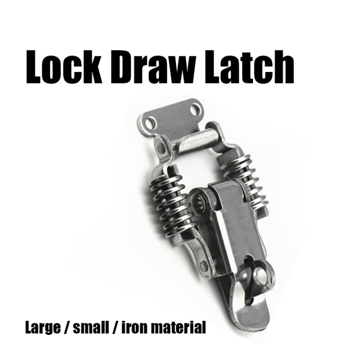 Stainless Steel Spring Loaded Toggle Latch Spring Draw Latch For Wooden