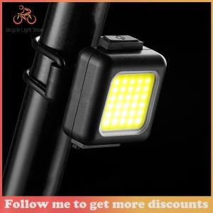 【New Arrival】 Bright COB LED Bicycle Lamp 130LM Waterproof Rechargeable Bike Light with Type-C USB and Long Battery Life for Safe Night Riding